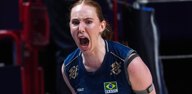 Vôlei feminino brasileiro avança à final da Liga das Nações após virada sobre a Itália