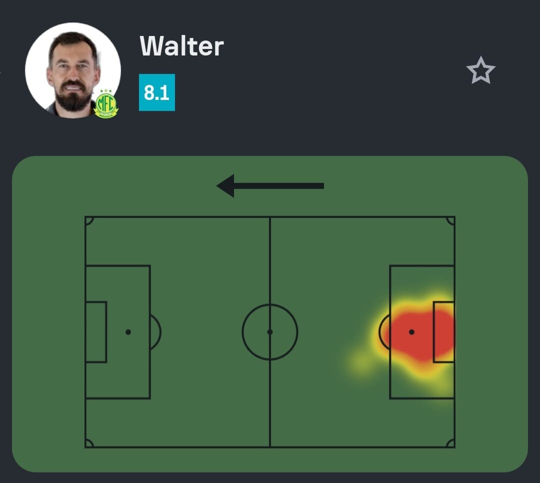Walter brilha no gol do Mirassol com atuação decisiva contra o Vasco