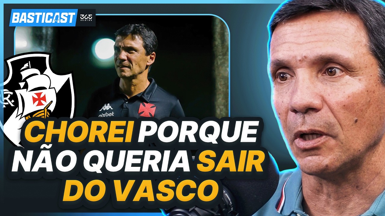 Zé Ricardo confessa receio em treinar o Vasco após 16 anos de história no Flamengo