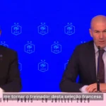 Zinedine Zidane assume comando técnico da seleção francesa em Paris