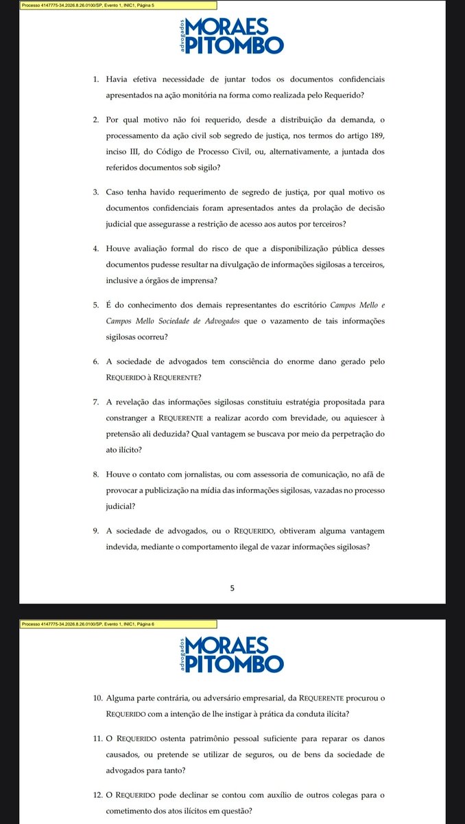 777 Partners questiona judicialmente vazamento de documentos sigilosos pelo escritório Campos Mello