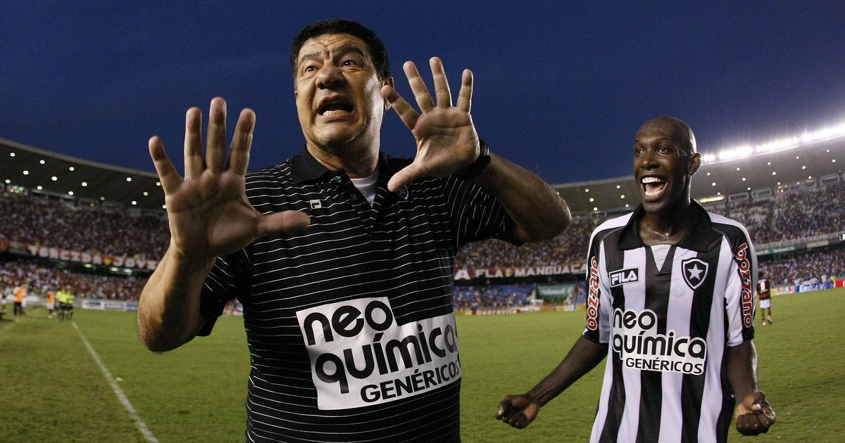 A reviravolta do Botafogo em 2010: Joel Santana e o caminho para o título após goleada