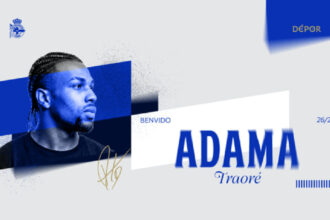 Adama Traoré reforça o Deportivo com contrato até 2028