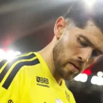 Agustín Rossi sob pressão após derrota do Flamengo para o Cruzeiro