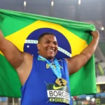 Alessandro Borges conquista ouro no arremesso de peso no Mundial Sub-20