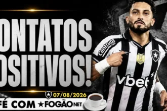 Alex Telles confiante em renovação COM o Botafogo; clube detalha logística para altitude