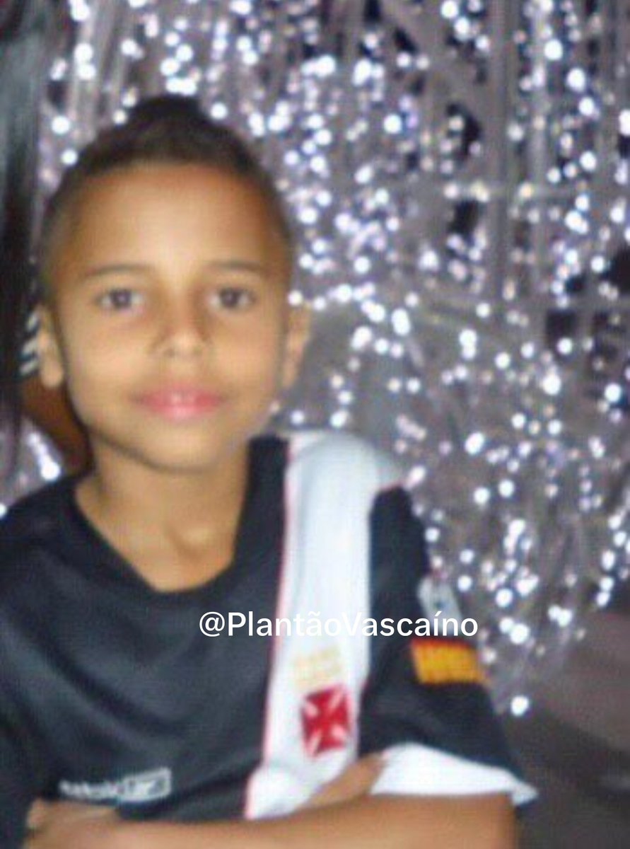Alexsander e sua ligação histórica com o Vasco da Gama em registro de infância
