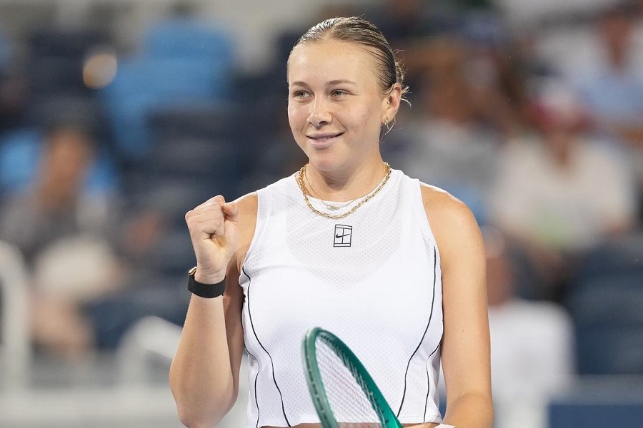 Amanda Anisimova vira sobre Alexandra Eala e avança no WTA 1000 de Cincinnati