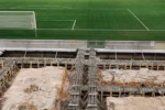 Arena da Baixada ganha nova etapa com instalação de arquibancada retrátil pelo Athletico-pr