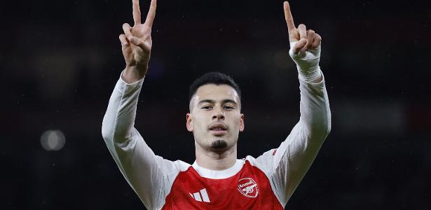 Arsenal estipula valor de 60 milhões de libras para negociar Gabriel Martinelli
