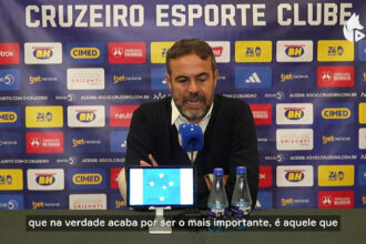 Artur Jorge admite desempenho abaixo do esperado em eliminação do Cruzeiro