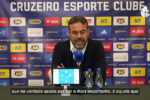 Artur Jorge destaca postura tática do Cruzeiro em triunfo sobre o Corinthians