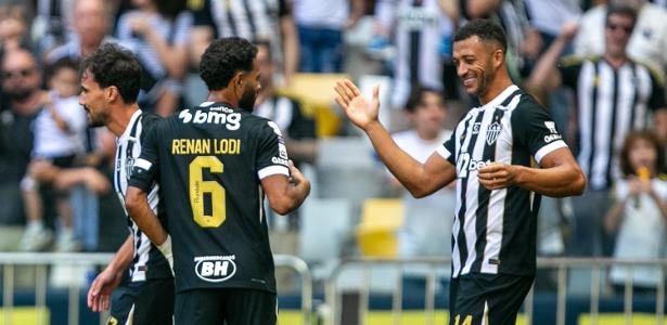 Atlético-mg domina Grêmio na Arena MRV e amplia série invicta no Brasileirão
