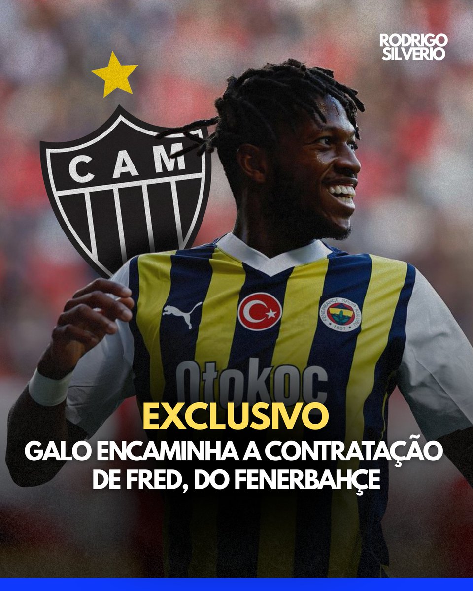 Atlético-mg encaminha contratação do volante Fred junto ao Fenerbahçe