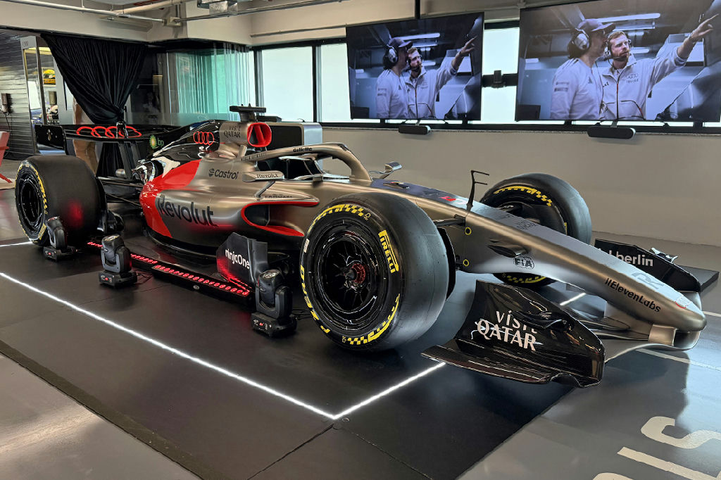 Audi traz showcar da Fórmula 1 ao Brasil em aquecimento para o GP de São Paulo