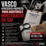 Auditoria na Vasco SAF busca transparência em contratos e movimentações financeiras