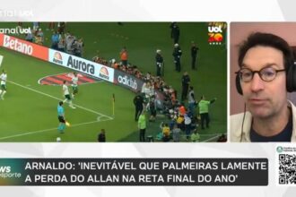 Ausência de Allan preocupa Palmeiras na reta final da temporada