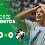 Bahia e Vasco empatam sem gols em duelo da vigésima segunda rodada do Brasileirão 2026