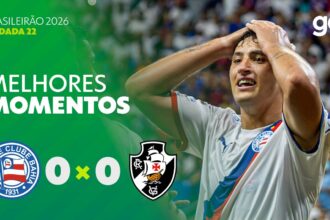 Bahia e Vasco empatam sem gols em duelo da vigésima segunda rodada do Brasileirão 2026