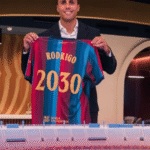 Barcelona oficializa contratação do meio-campista Rodri até 2030