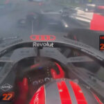 Bortoleto escapa de colisão perigosa após rodada no GP da Holanda de F1
