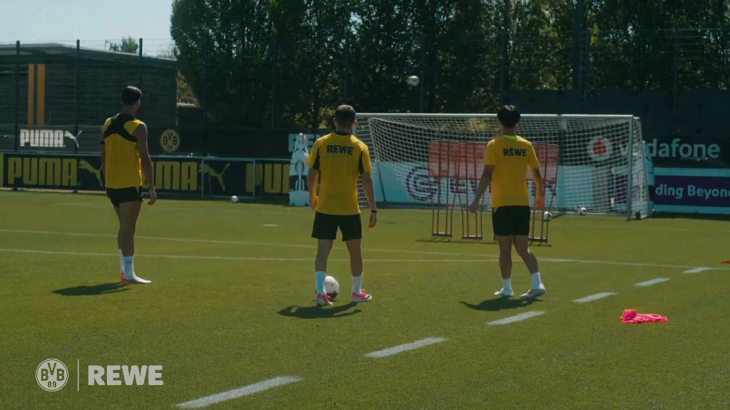 Borussia Dortmund intensifica treinos de olho no confronto contra a Roma
