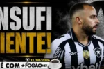 Botafogo cai na Sul-americana após vitória insuficiente e confirma saída de Matheus Martins