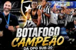 Botafogo conquista o décimo título do Torneio OPG sub-20 em final emocionante