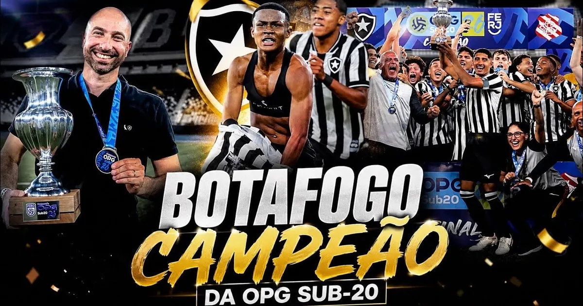Botafogo conquista o décimo título do Torneio OPG sub-20 em final emocionante