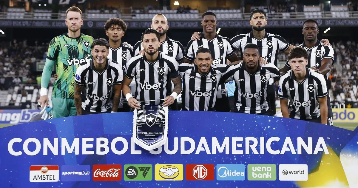 Botafogo define lista de inscritos para oitavas da Copa Sul-americana