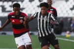 Botafogo e Flamengo empatam em duelo movimentado pelo Campeonato Brasileiro Sub-17