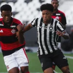 Botafogo e Flamengo empatam em duelo movimentado pelo Campeonato Brasileiro Sub-17