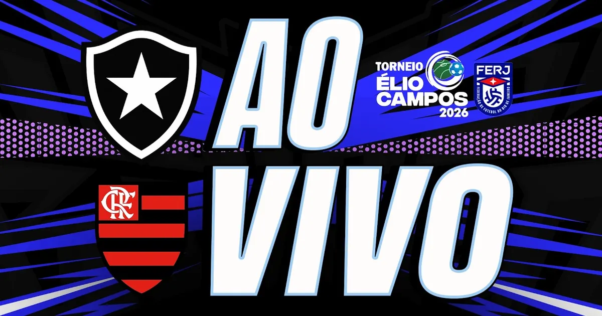 Botafogo e Flamengo iniciam hoje a semifinal do Carioca sub-9 com transmissão da Botafogo TV