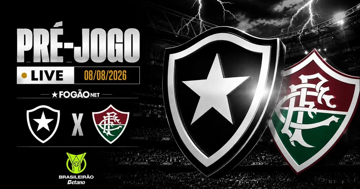 Botafogo e Fluminense se enfrentam no Nilton Santos em duelo decisivo pelo Brasileirão