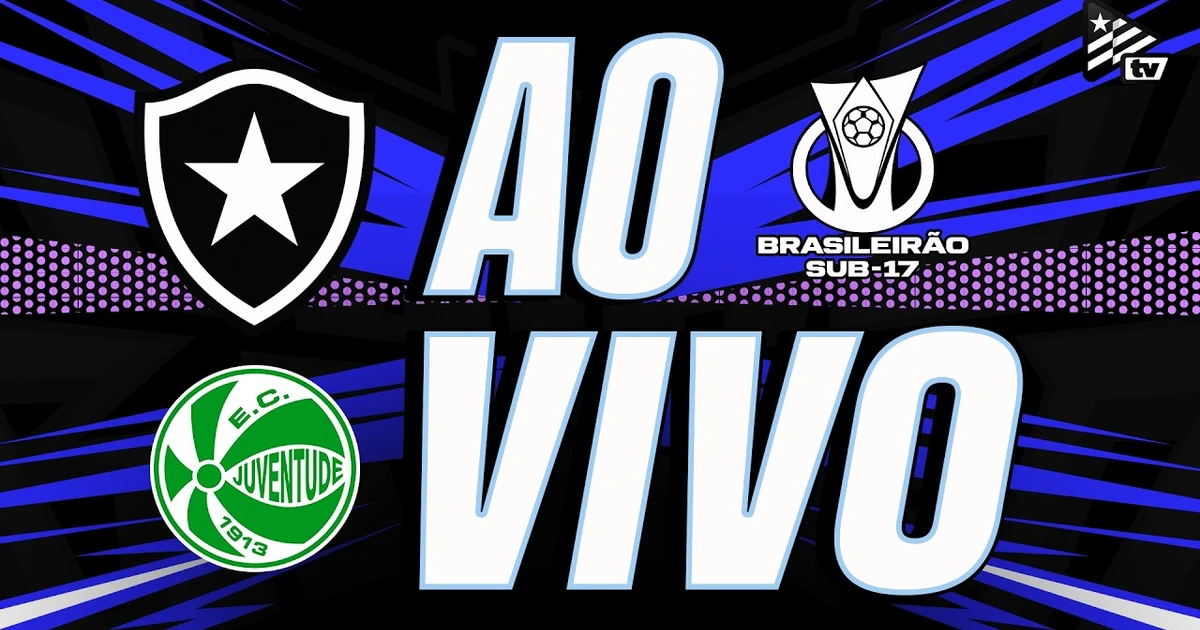 Botafogo e Juventude se enfrentam no Nilton Santos pela 13ª rodada do Brasileirão sub-17