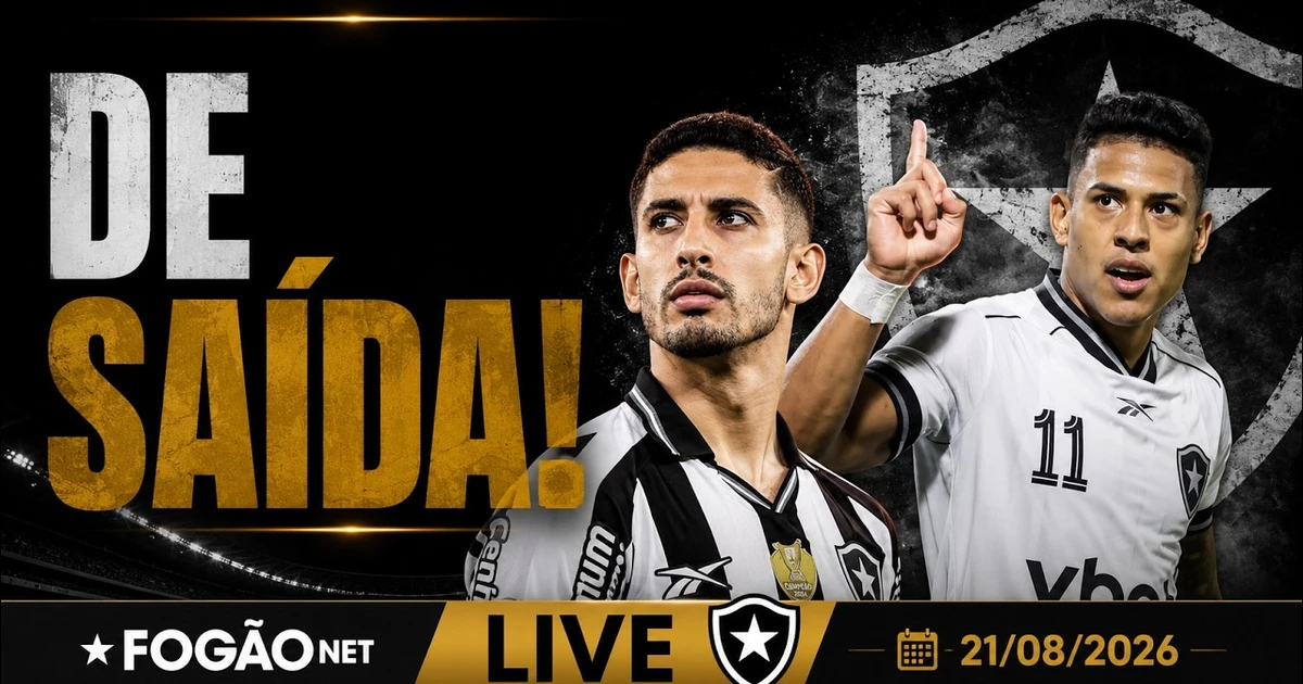 Botafogo encaminha saída de Matheus Martins e Santiago Rodríguez enquanto Danilo reafirma foco