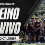 Botafogo realiza treino aberto no CT Lonier com transmissão da Botafogo TV