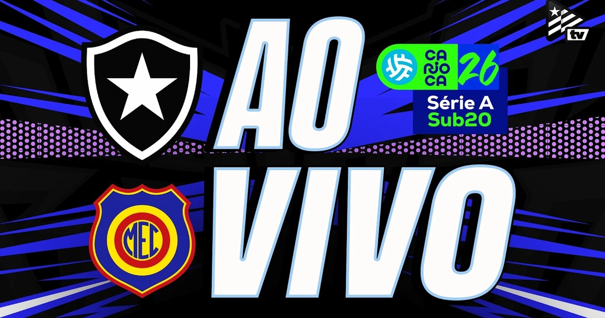 Botafogo recebe o Madureira nesta sexta pelo Carioca sub-20 com transmissão da Botafogo TV