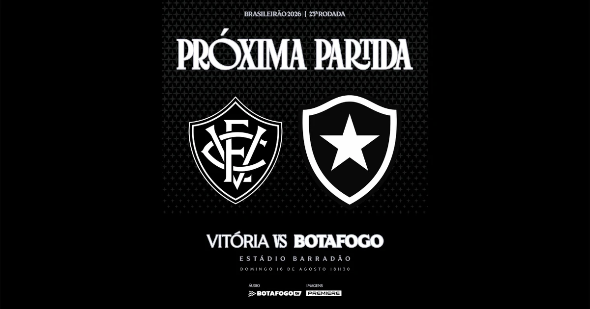 Botafogo retoma comunicações oficiais antes de confronto decisivo contra o Vitória
