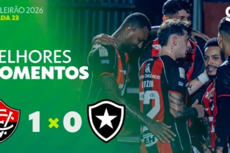 Botafogo sofre derrota para o Vitória no Brasileirão 2026 com arbitragem contestada