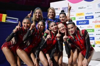 Brasil conquista dois ouros inéditos no Mundial de ginástica rítmica em Frankfurt