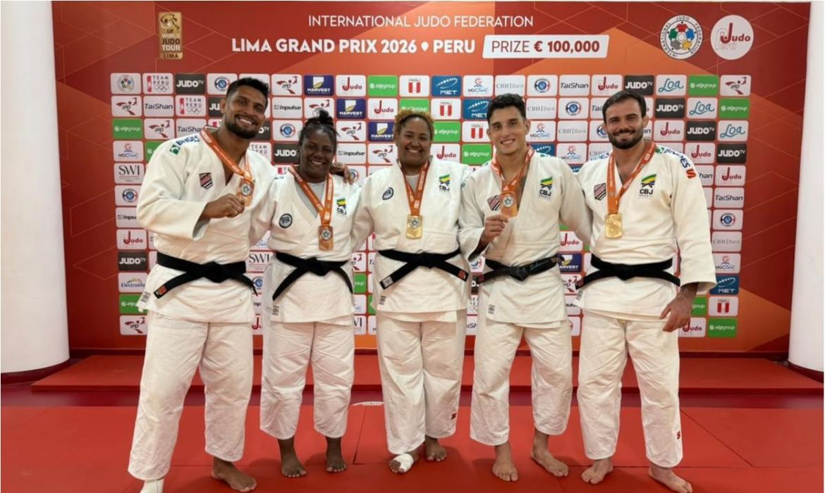 Brasil conquista liderança geral no Grand Prix de judô em Lima