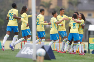 Brasil Sub-15 aplica goleada no Uruguai em Teresópolis antes da Liga Evolução
