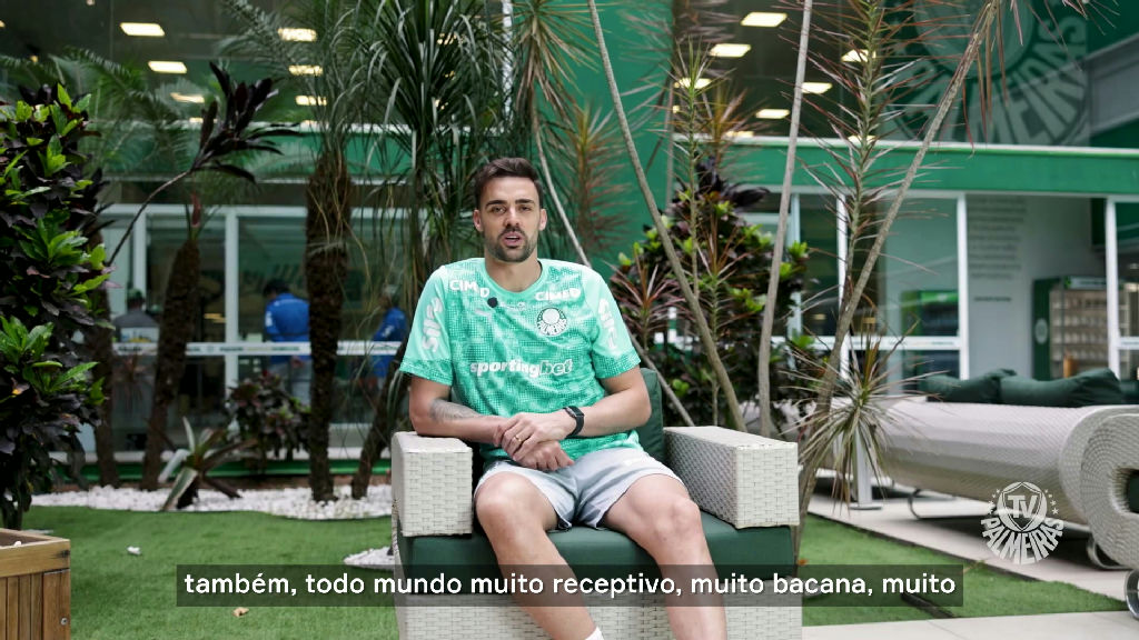 Bruno Bertinato reforça o gol do Palmeiras com contrato até 2026
