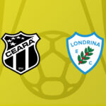 Ceará e Londrina empatam em duelo movimentado pela competição
