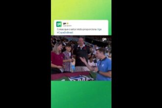 Cena curiosa no Maracanã destaca união familiar em setor misto da Copa do Brasil