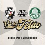 Centro Cultural Candinho exibe Palmeiras e Vasco em telão neste domingo