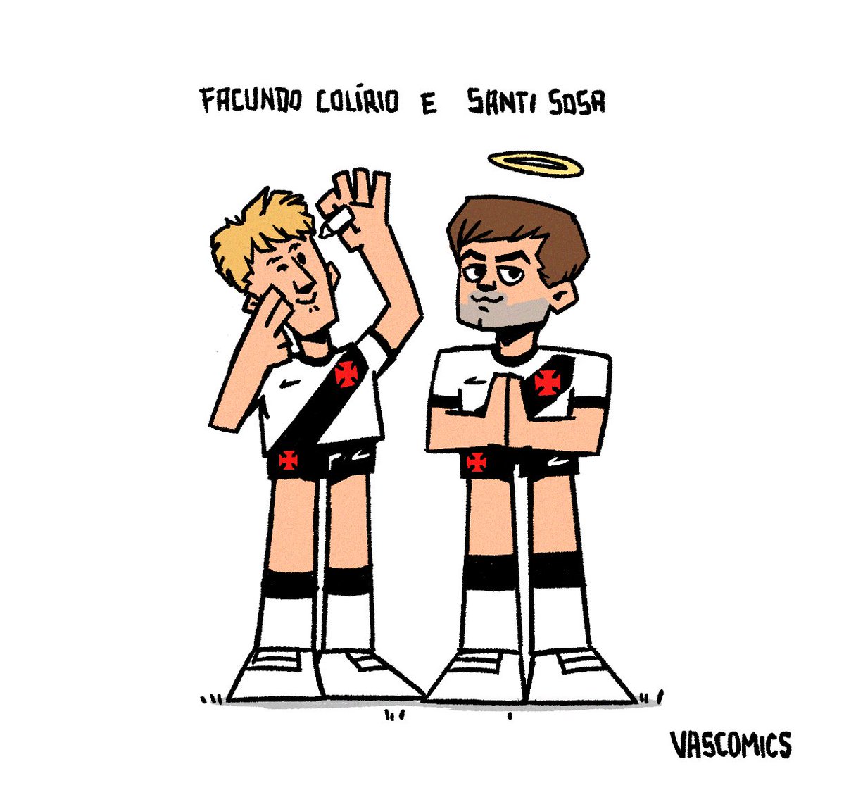 Charge celebra chegada de Facundo Colidio e Santiago Sosa ao elenco do Vasco