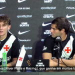 Colidio projeta futuro vitorioso no Vasco e destaca ambição do clube