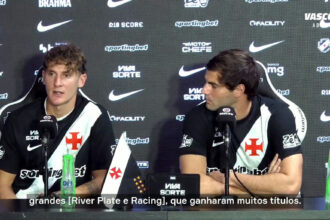 Colidio projeta futuro vitorioso no Vasco e destaca ambição do clube